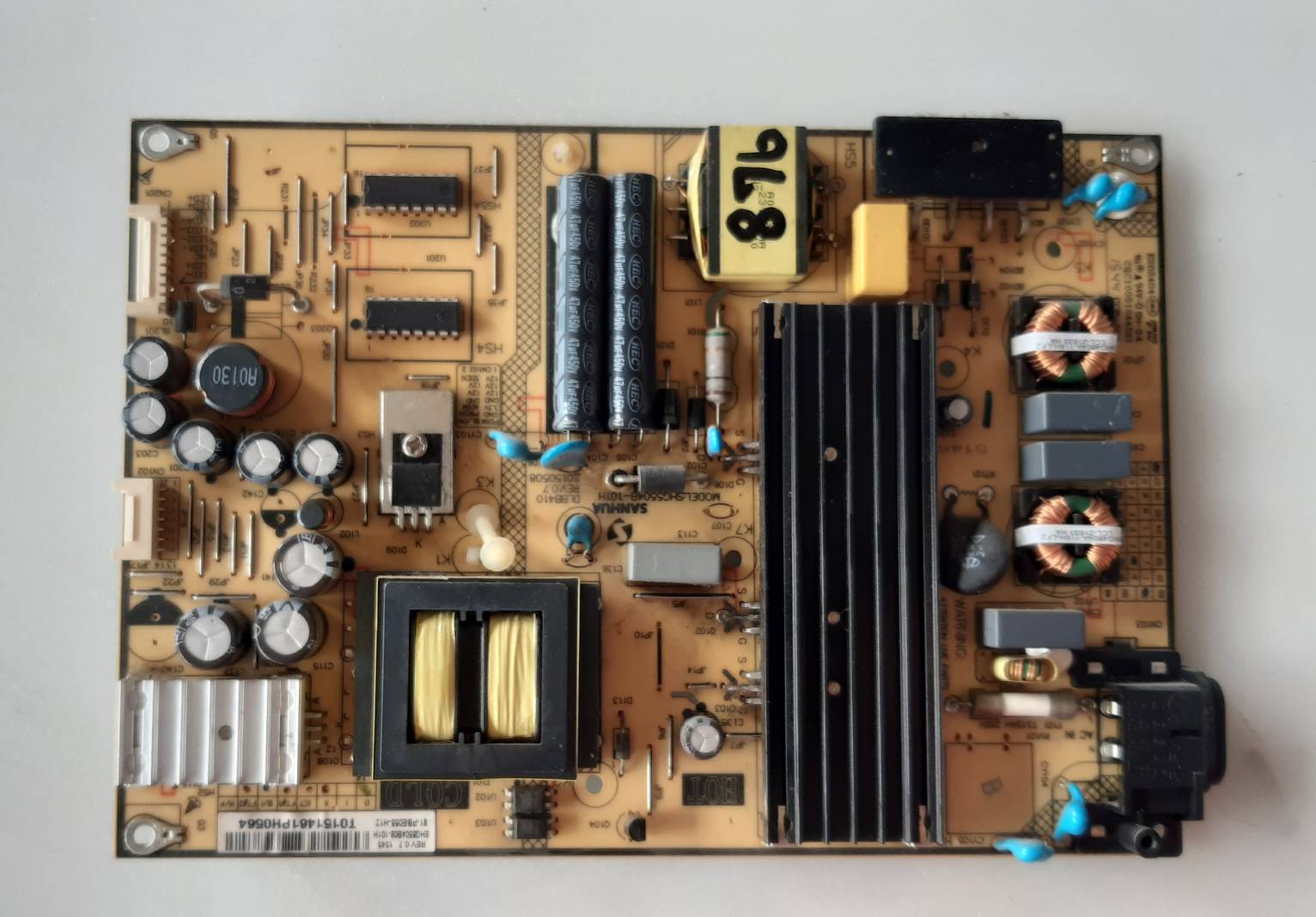 อันที่ 876 TCL 50D2720 ซัฟฟาย CQC10001044561 SHG5504B-101H 81-PBE005-H91 ดีเทสแล้ว