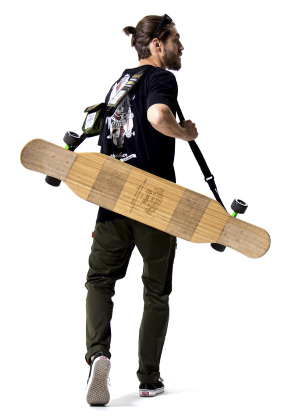 [0319] สายสะพาย สเก็ตบอร์ดไฟฟ้า ใช้ได้กับทุกขนาดบอร์ด ยาว 120-150cm