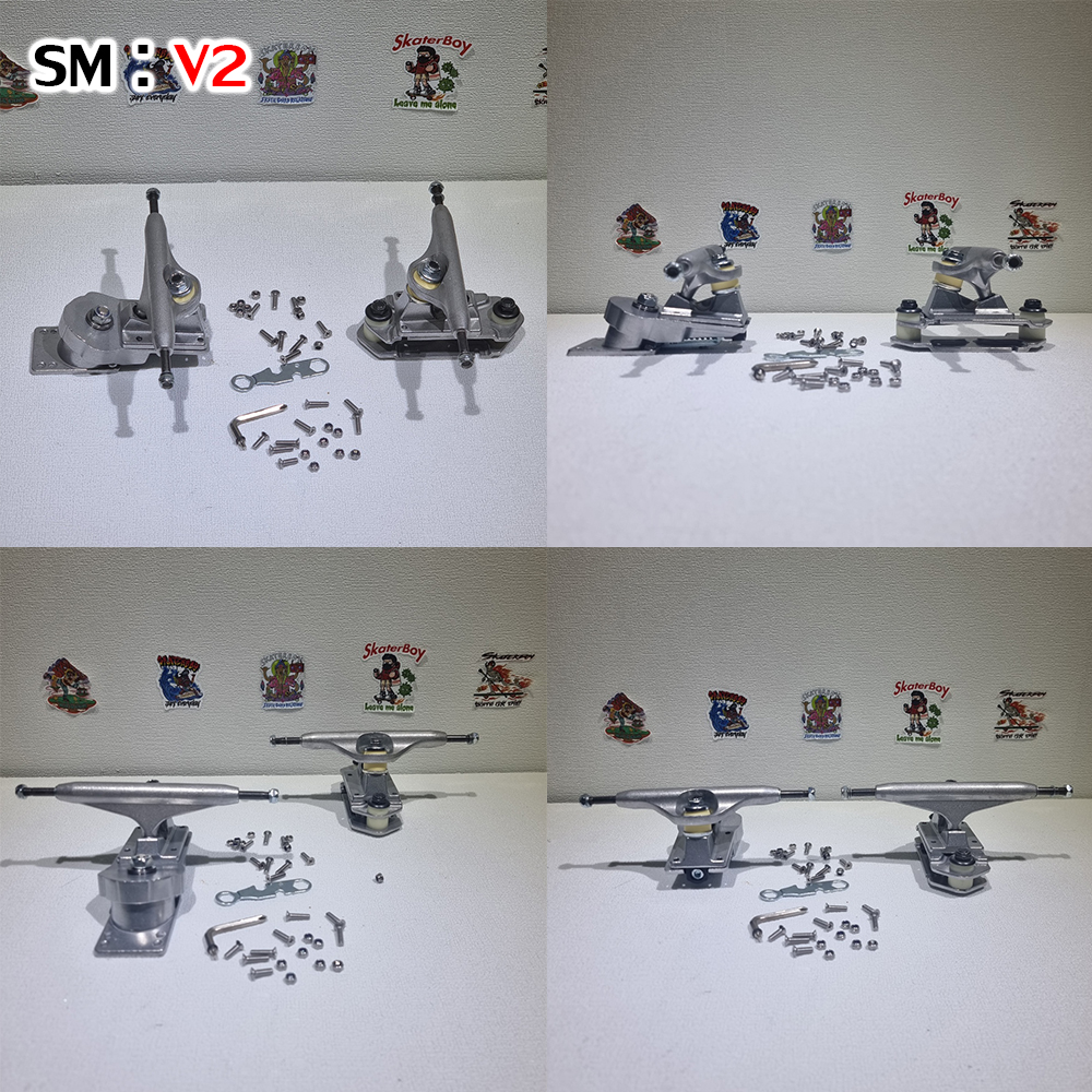 [0307] ชุดทรัค เซิฟสเก็ต พร้อมติดตั้ง หน้า หลัง หลายรุ่น ทรัคกว้าง 6.25 นิ้ว Surf skate truck set