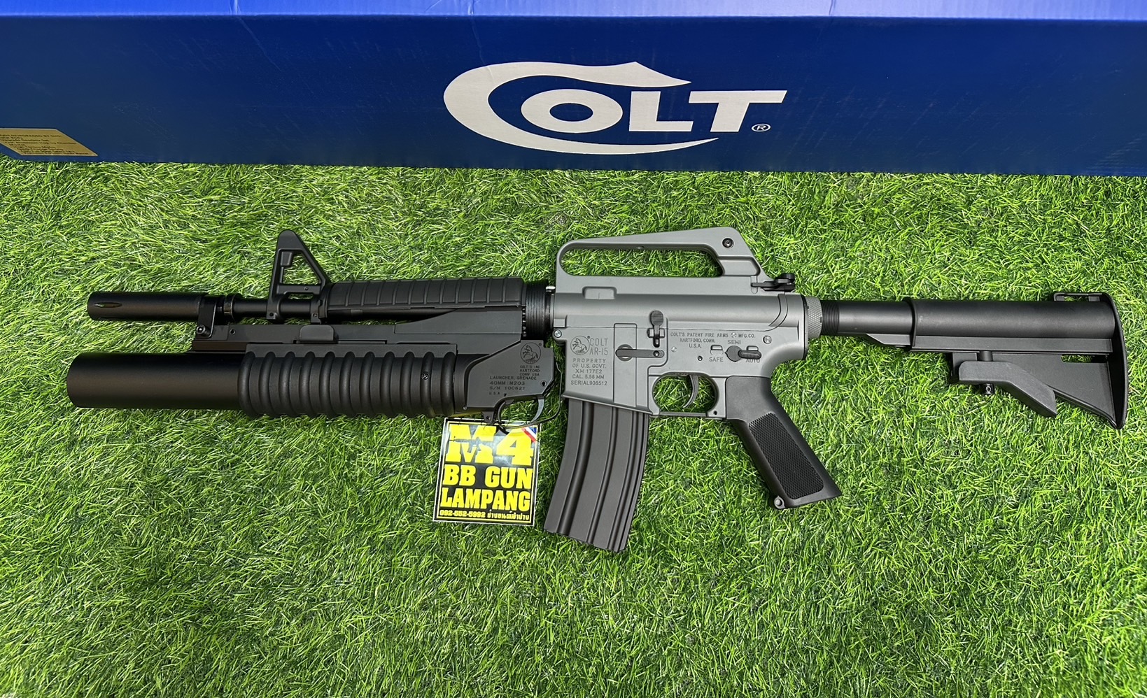 E&C x Cybergun 704 s4 GRY XM177E2 + M203