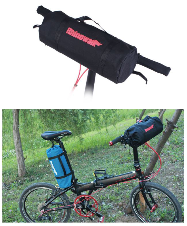 [0901] กระเป๋าจักรยานพับ 3ขนาด สำหรับล้อ 14-20นิ้ว สะพายขึ้นรถไฟฟ้า ถุงเก็บง่าย ผ้าหนา Folding bike bag