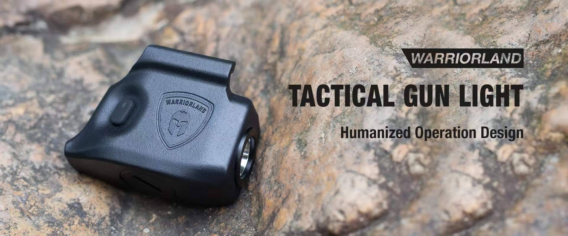 ไฟฉาย Warriorland SL-1 + ซองพกใน Kydex (Springfield Hellcat) (K2460)