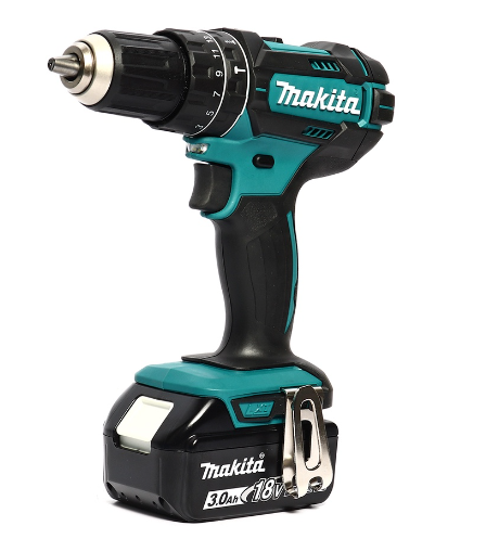 MAKITA สว่านกระแทกไร้สาย 18 โวลต์ รุ่น DHP482SFX7 รวมแบตเตอรี่-แท่นชาร์จ