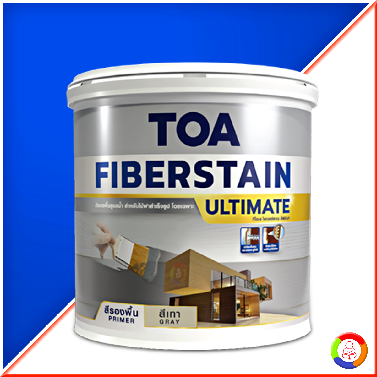 Toa Fiberstain Ultimate Primer (Grey)