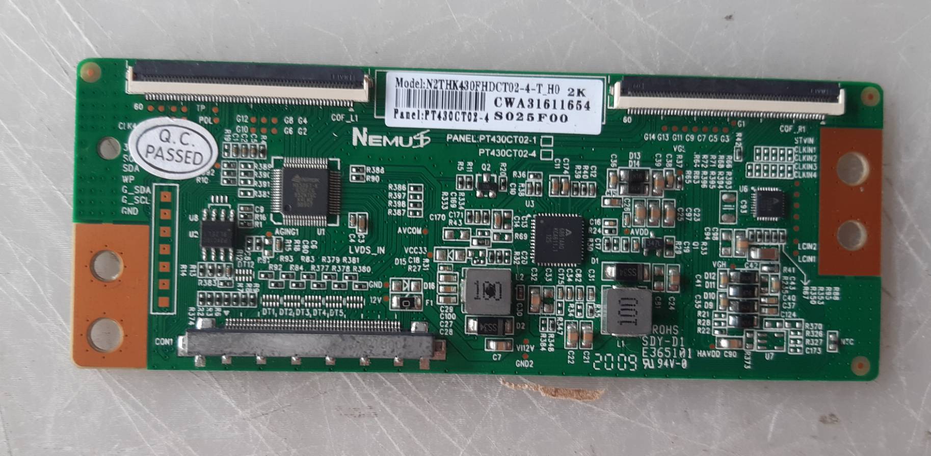 อันที่ 142 NANO 43NST3001 ทีคอน PT430CT02-1 ดีเทสแล้ว