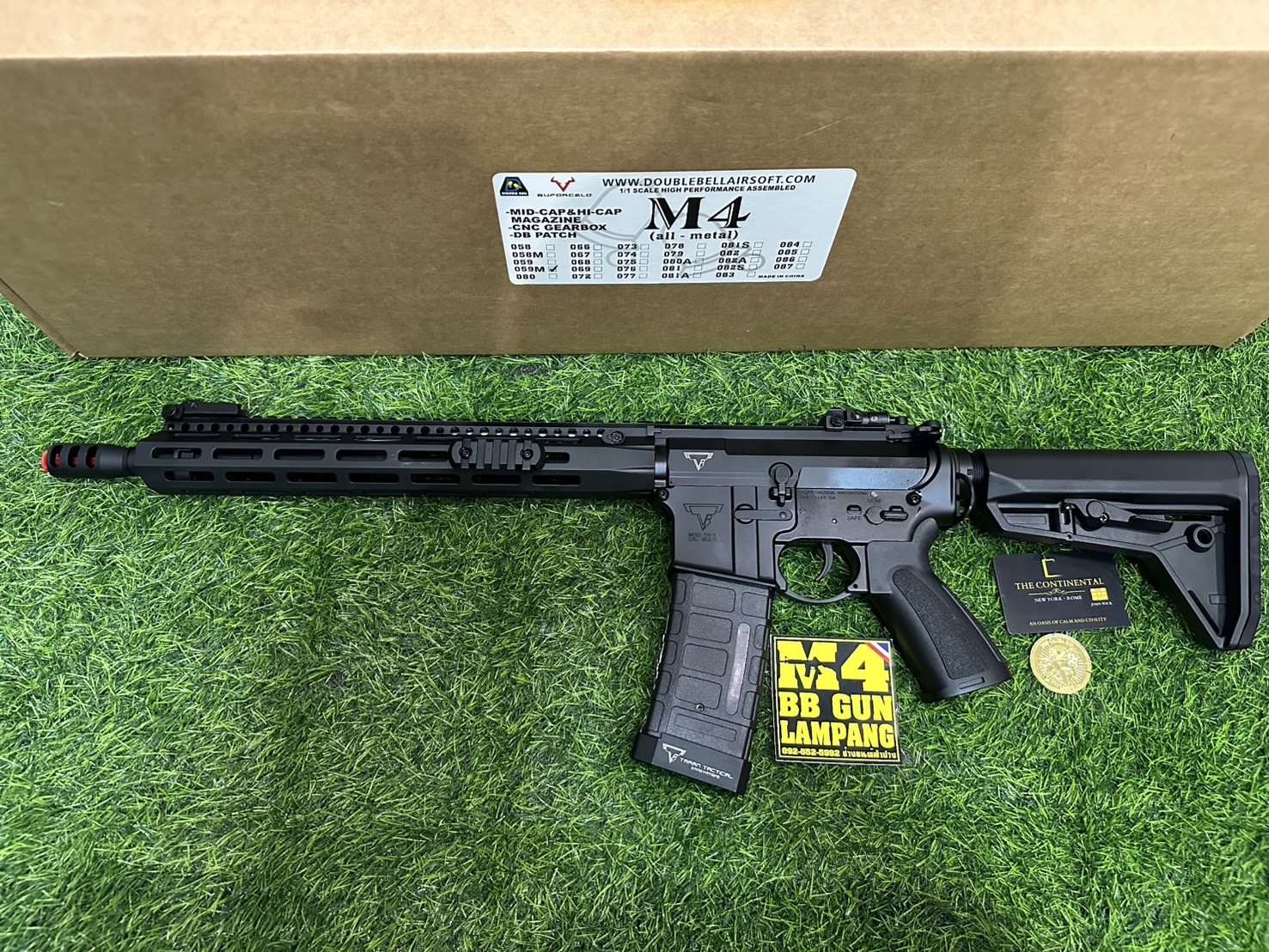 Double Bell 059M JW2 TTI TR2 M-LOK 13inch AEG