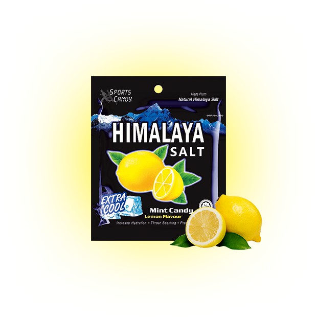 ลูกอมรสมะนาวผสมเกลือหิมาลัย HIMALAYA SALT MINT CANDY 15กรัม (ซอง)