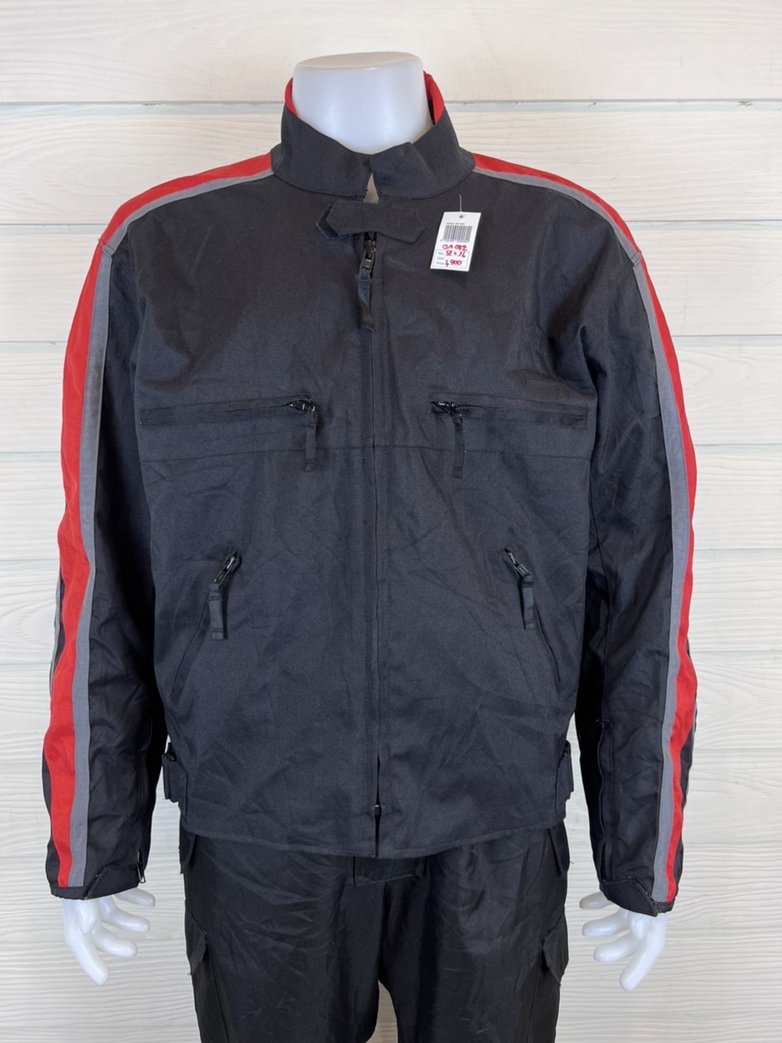 เสื้อขี่มอเตอร์ไซด์( มือสอง) CSA 082 : อก 52" ยาว 26" รอบเอว 48" Probiker