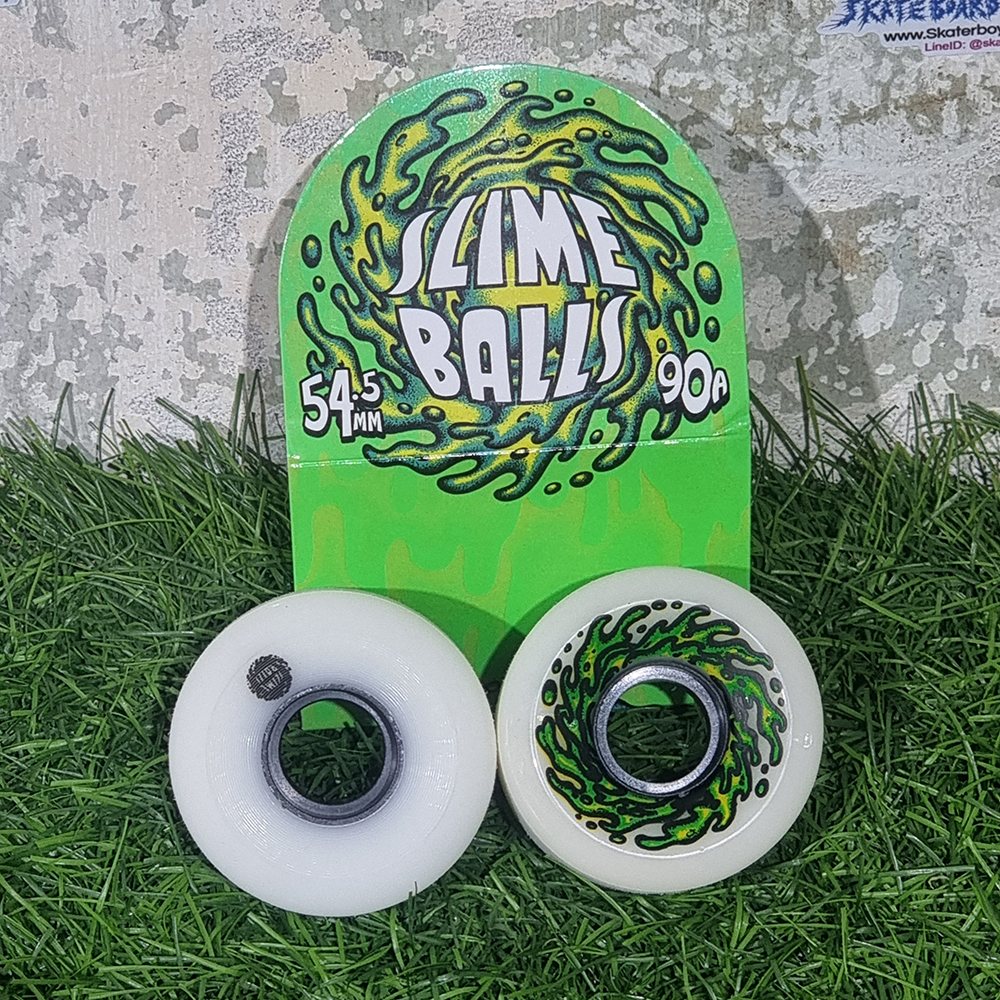 [0315] ล้อ Slime Balls mini OG หน้ากว้างเกาะถนน 54.5mm แข็ง 78A 90A แบ่งขาย Surf skate, Cruiser