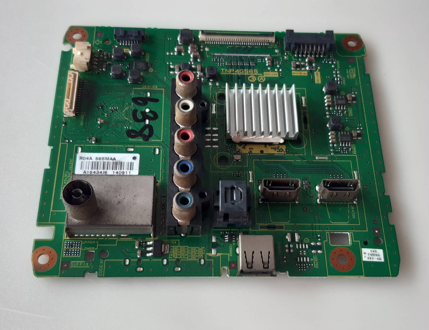 อันที่ 638 Panasonic TH-32A410T ซีสเตร็ม TNP4G565 30PIN ดีเทสแล้ว