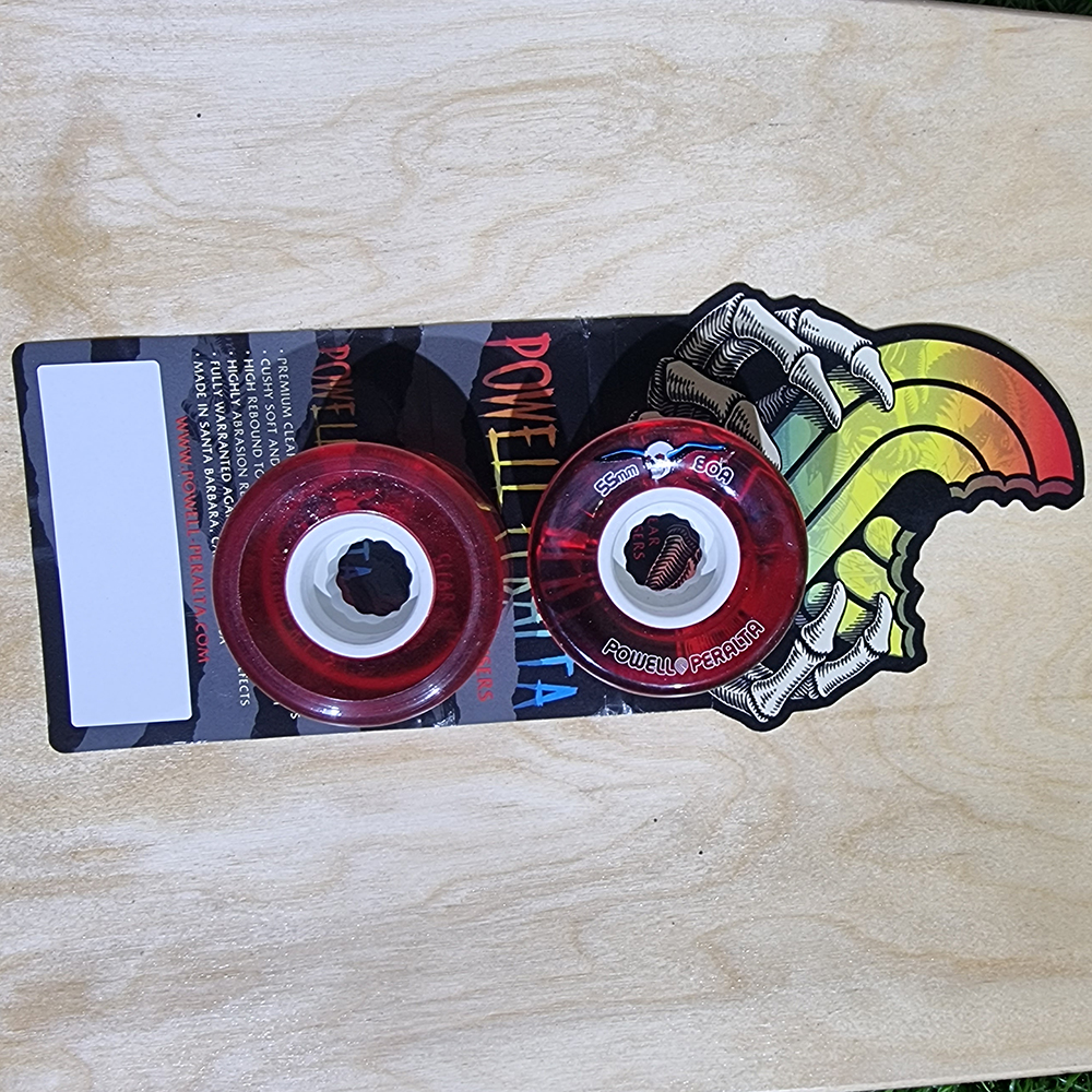 [0315] ล้อ POWELL CLEAR CRUISER 55MM 80A