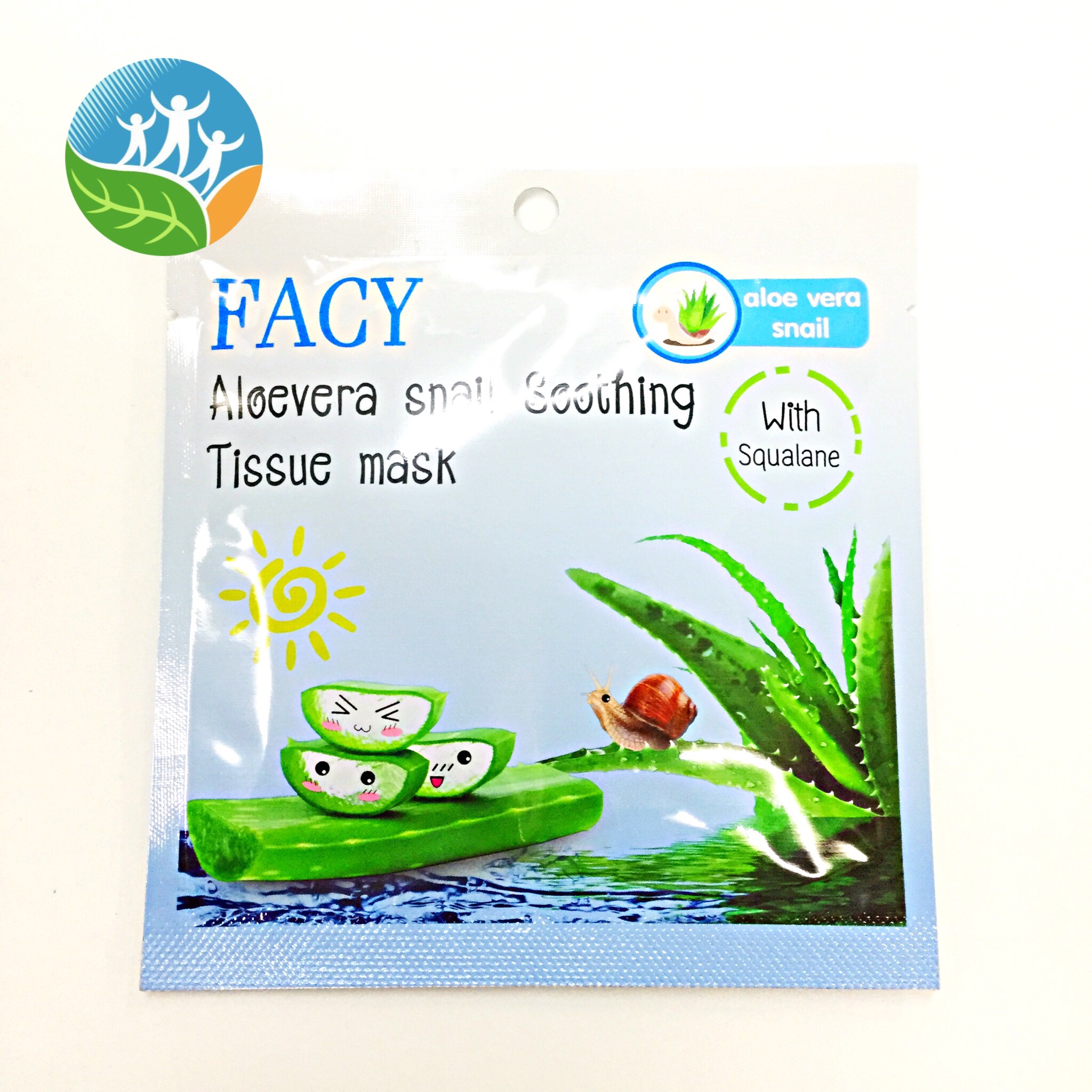 [FACY] เฟซี่ อโลเวร่า สเนล ซู้ทติ้ง ทิชชู่ มาส์กว่านหาง 21g.