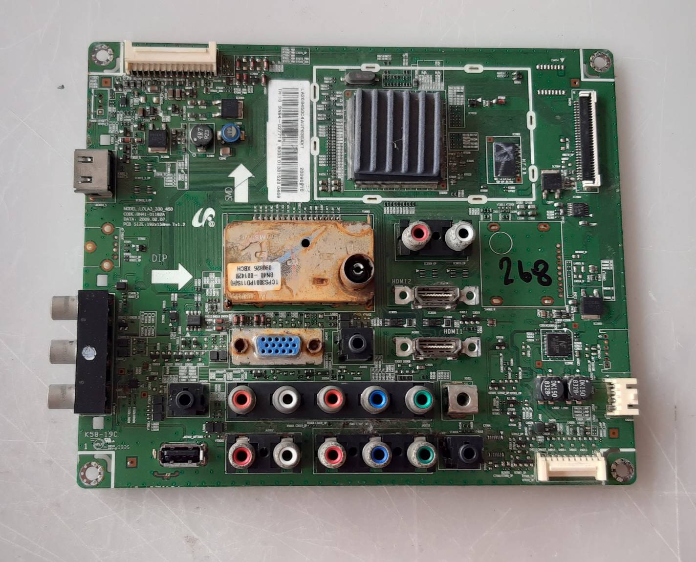 อันที่ 268 Samsung LA26B450C4 ซีสเตร็ม BN41-01162A ดีเทสแล้ว