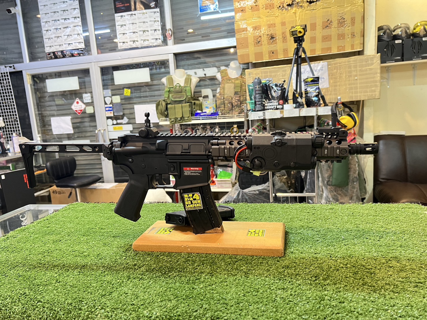 E&C 603-1 S2 : MK18 MOD1 ท้ายพับ Jmac บอดี้โลหะ Gen 2