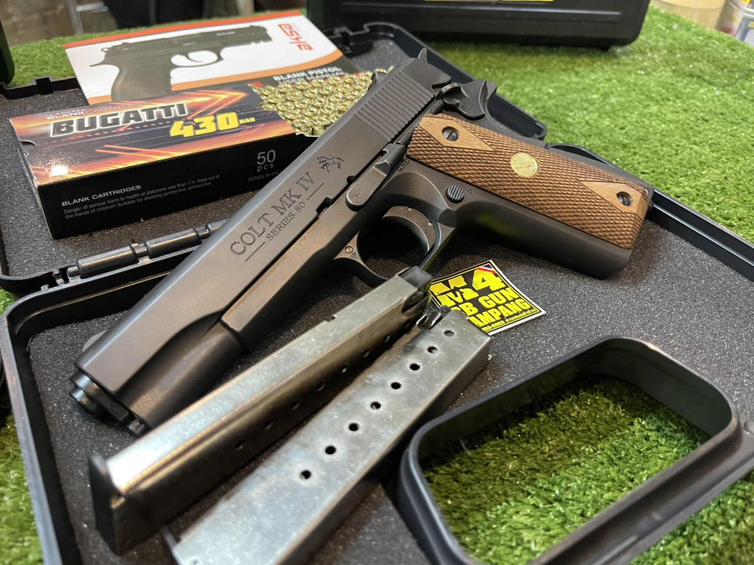 AKSA COLT 1911 ลาย Series 80 สีดำ