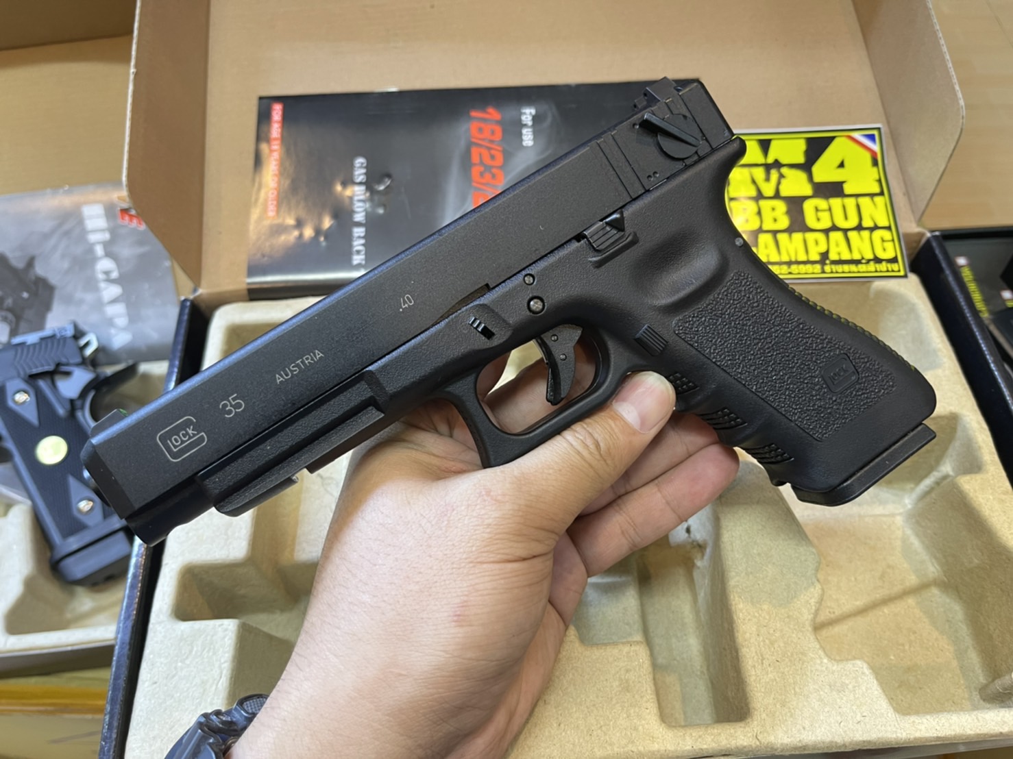 WE Glock35 Gen3 (Full Auto) - สีดำ