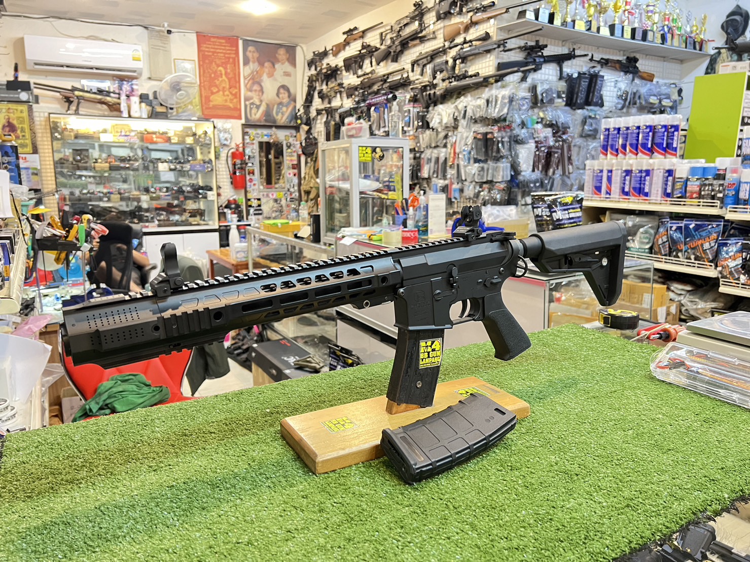 E&C 839 S2 : SAI GRY AR-15 SBR บอดี้โลหะ