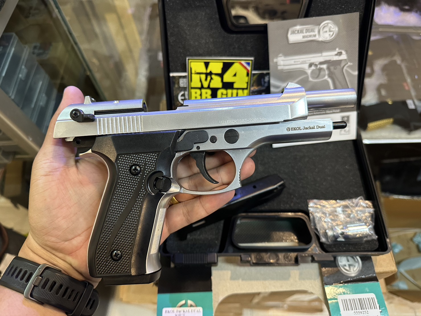 EKOL Jackal Dual บรอนซ์เงิน