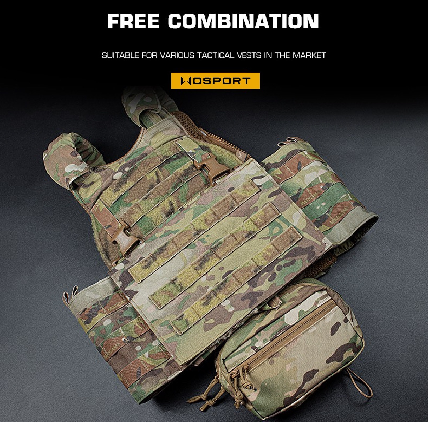 กระเป๋าติดเวส MK4 ( WOSPORT ) (K0450)