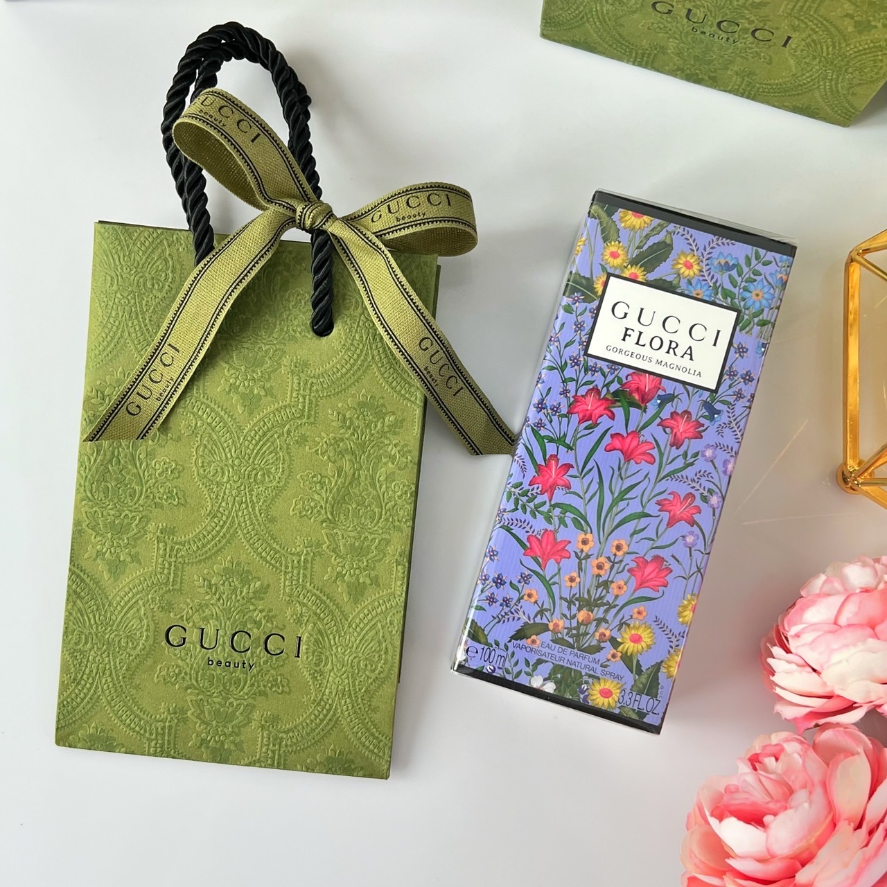 Gucci Flora Gorgeous Magnolia EDP 100 ml (Counter Box)