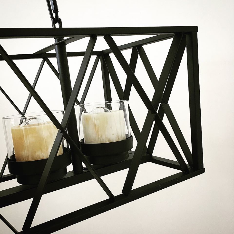 โคมไฟห้อย 82012-6 ลอฟต์ทรงเหลี่ยม