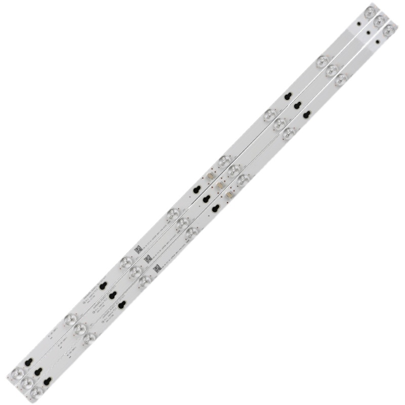 หลอดใหม่อันที่ 395 Toshiba 39L2650C หลอด8ดวง 3แถว แถบไฟทีวี 0EM39LB06-3030F2.1 4C-LB3908-ZM01J