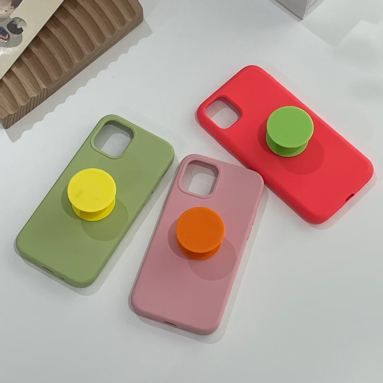 Silicone Case (coral colors)