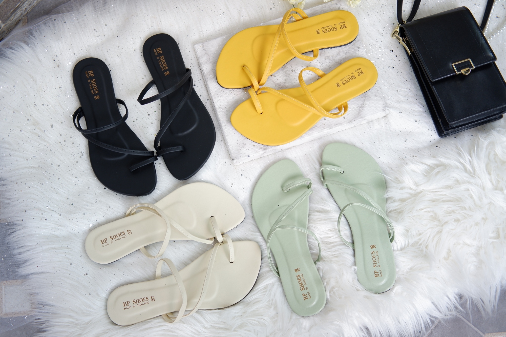 size36-42-รหัสBP167-002รองเท้าหนีบหัวแหวนSALA+สวมสี่สาย