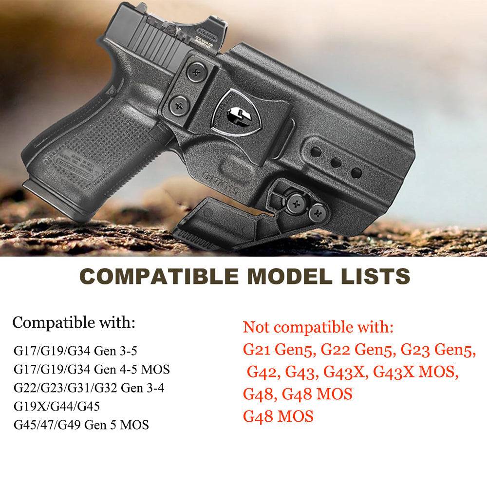 ซองพกใน/นอก G17/19 Polymer Warriorland (K0590)