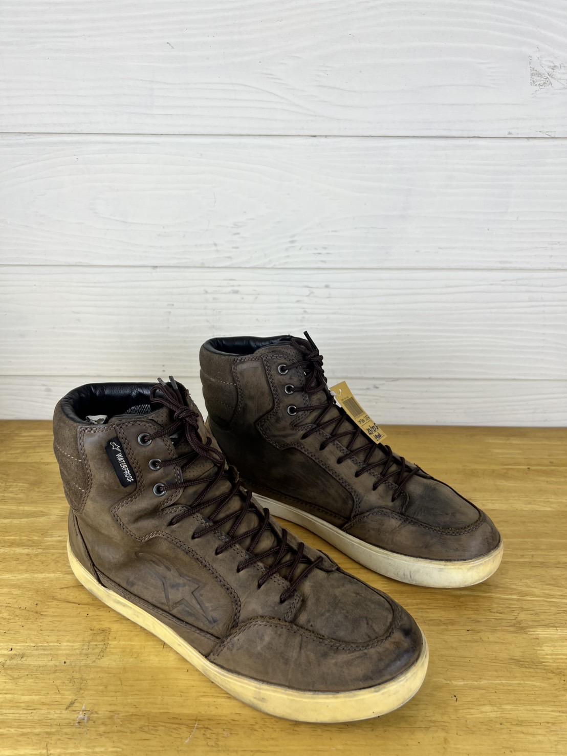 รองเท้าขี่มอเตอร์ไซด์( มือสอง) CMBA-337 Size ขนาดจากป้าย 43EUR /8.5UK /27.5CM alpinestars