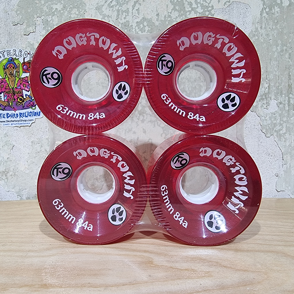 [0316][US] ล้อสเก็ตบอร์ด Dogtown 59 63mm 84A ฟรีลูกปืนล้อสเก็ตบอร์ด Abec7
