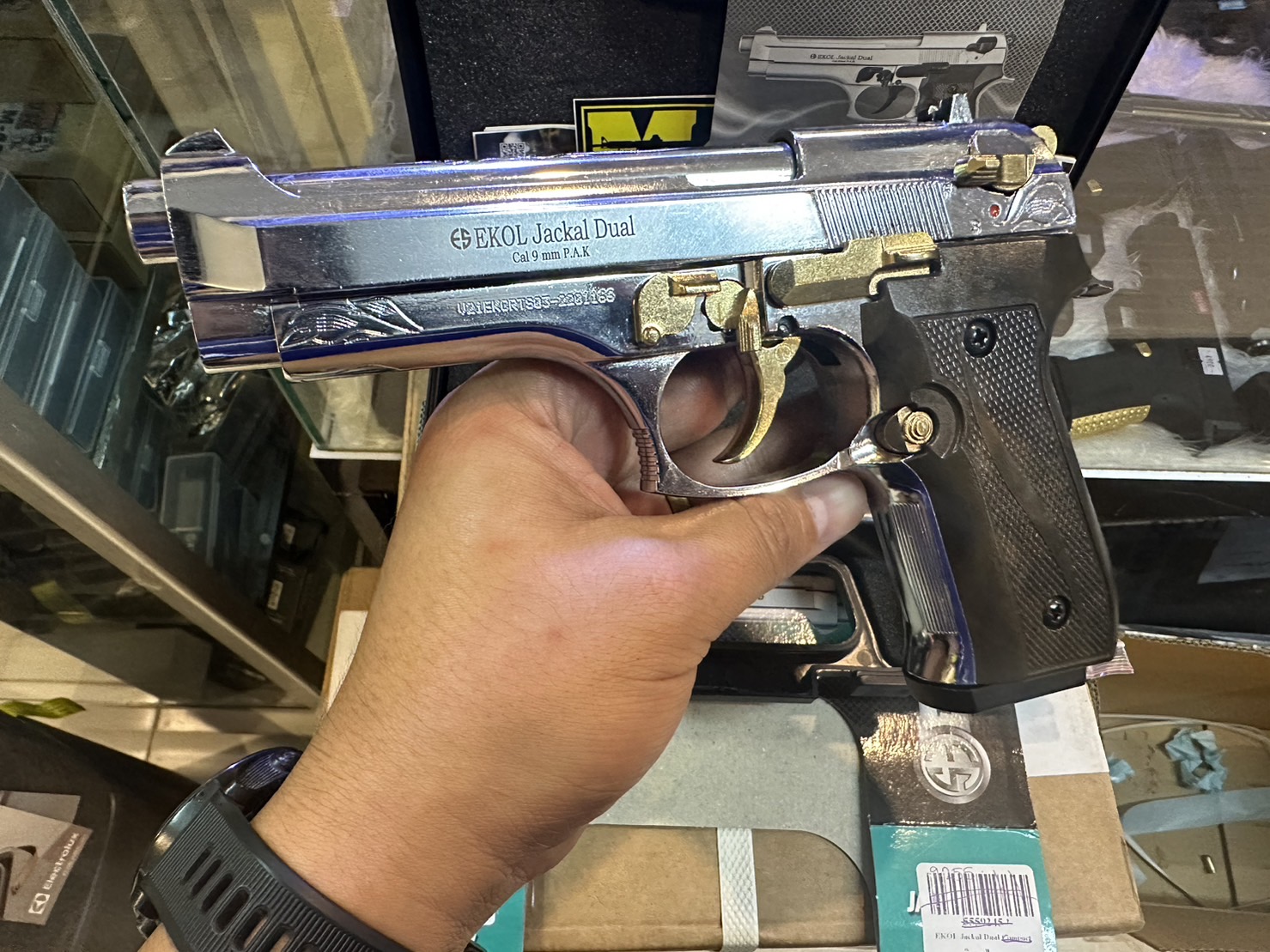 EKOL Jackal Dual เงินเงา ไกรทอง ลายไทย