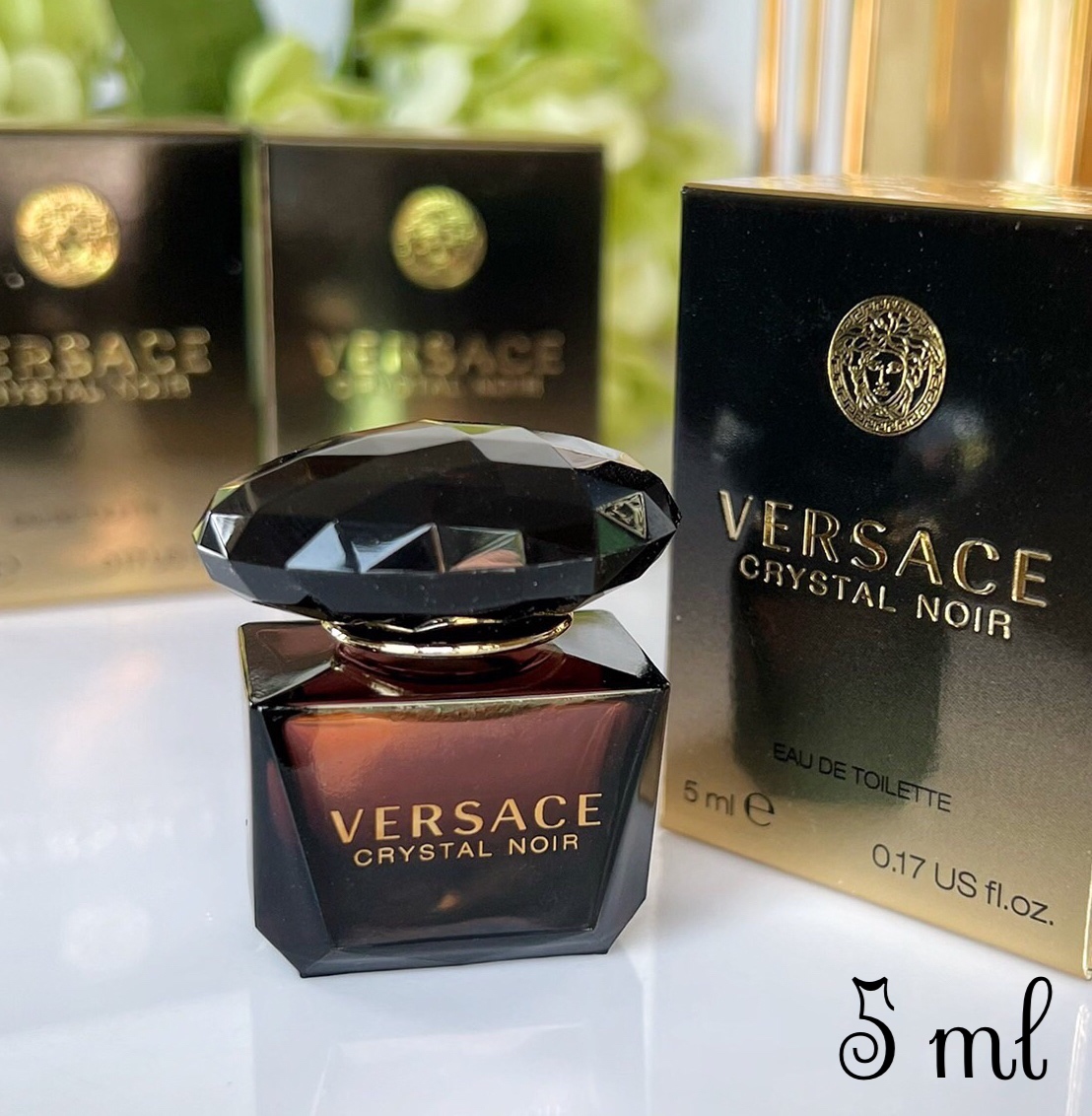 VERSACE Crystal Noir EDT ขนาดทดลอง 5 ml หัวแต้ม