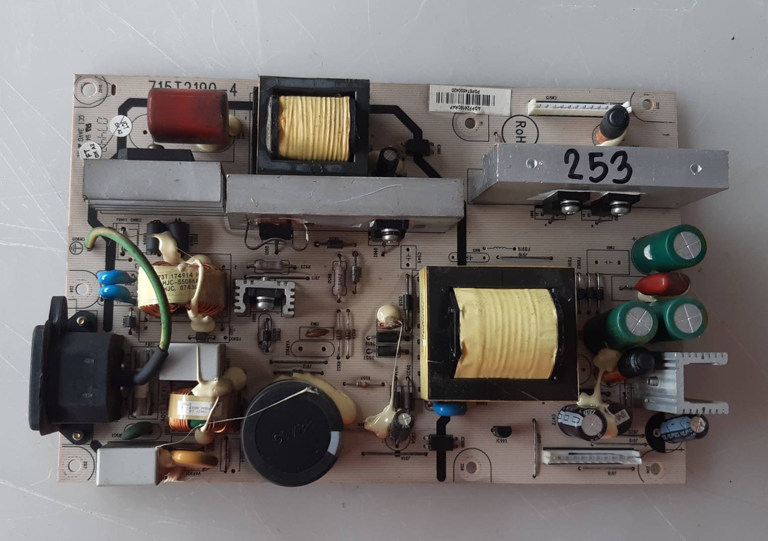 อันที่ 253 PHILIPS 32TA2800 ซัฟฟลาย 715T2190-4 ดีเทสแล้ว