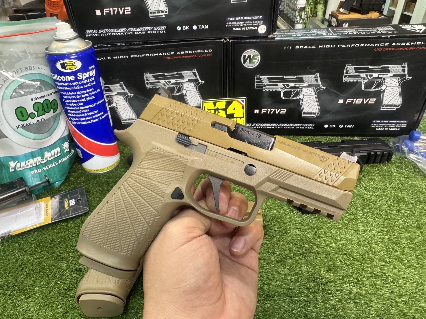 WE F17V2 P320 WILSON COMBAT(TAN)