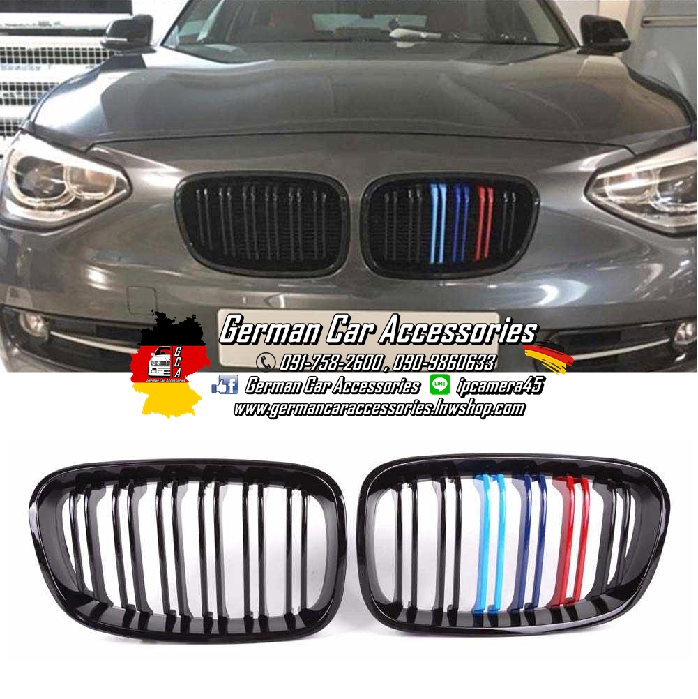 กระจังหน้าซี่คู่ BMW F20 Pre-LCI 3สีM