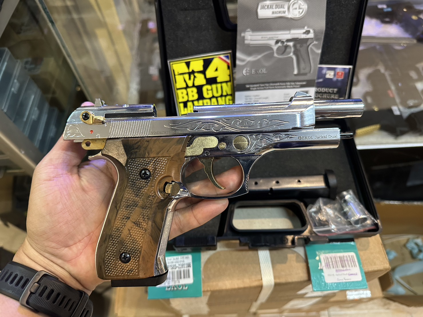 EKOL Jackal Dual เงินเงา ไกรทอง ลายไทย