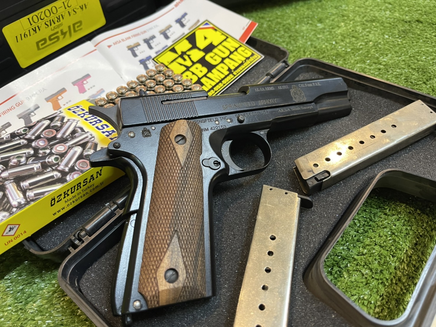 AKSA COLT 1911 ลาย Spring Field สีดำ