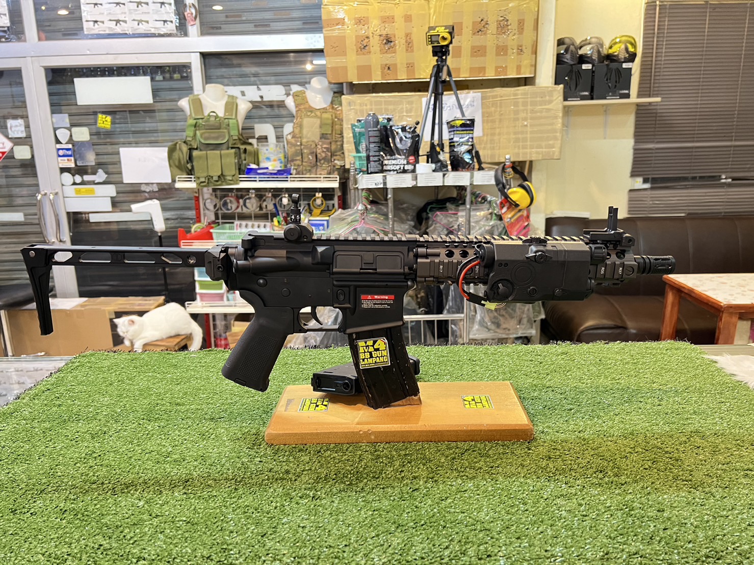 E&C 603-1 S2 : MK18 MOD1 ท้ายพับ Jmac บอดี้โลหะ Gen 2