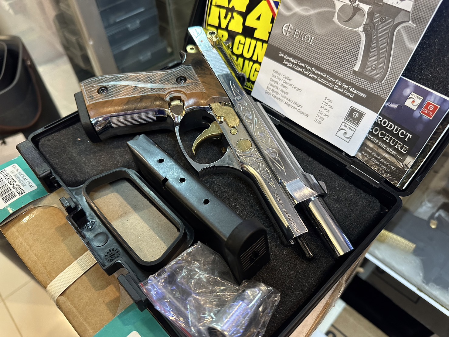 EKOL Jackal Dual เงินเงา ไกรทอง ลายไทย