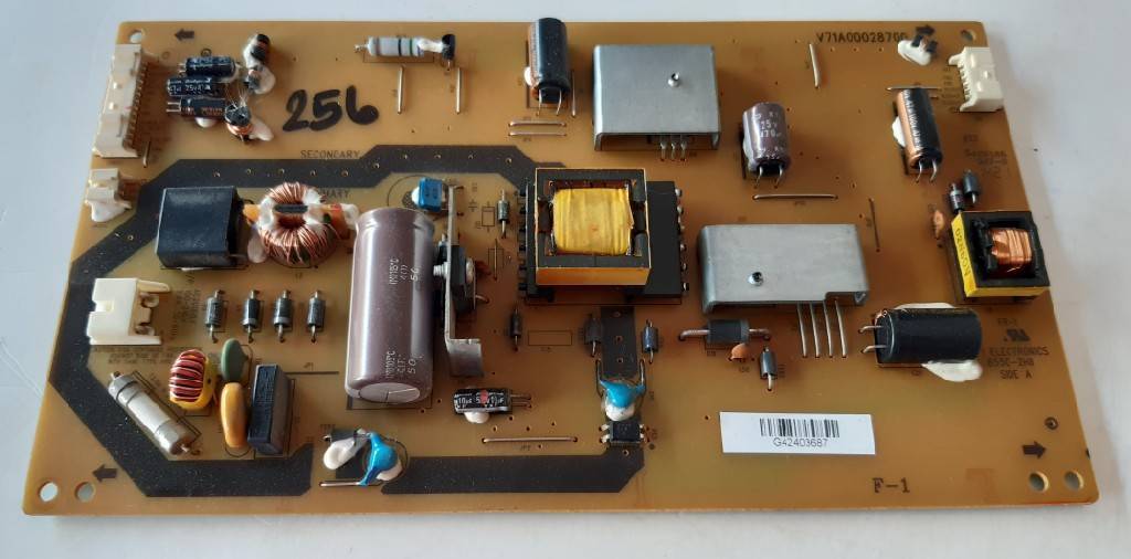 อันที่ 256 TOSHIBA 32L2450VT ซัฟฟลาย V71A00028700 ดีเทสแล้ว
