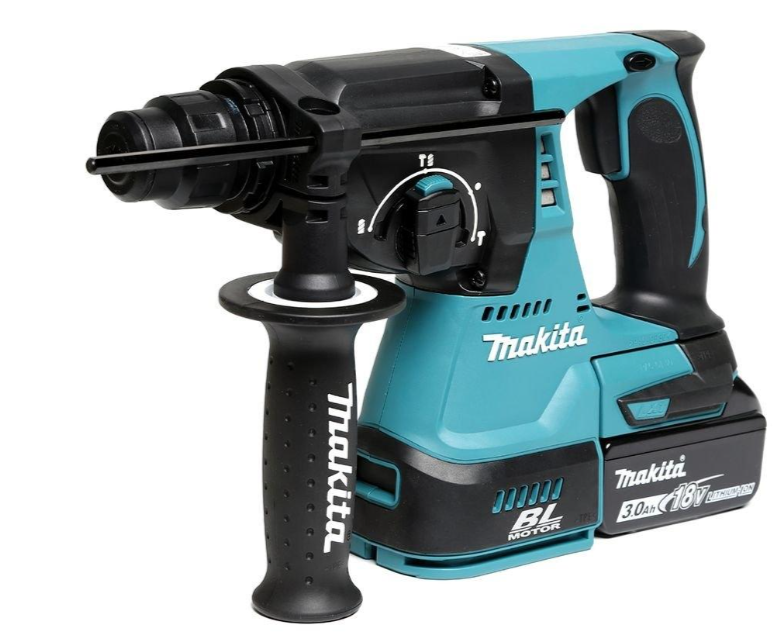 สว่านโรตารี่ไร้สาย MAKITA 18 โวลต์ ขนาด 24 มม. รุ่น DHR242RFE รวมแบตเตอรี่-แท่นชาร์จ