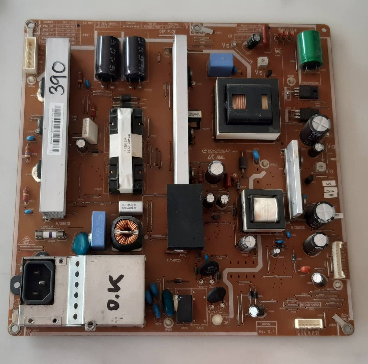 อันที่ 390 Samsung PS43D450A2 ซัฟฟลาย BN44-00442B ดีเทสแล้ว