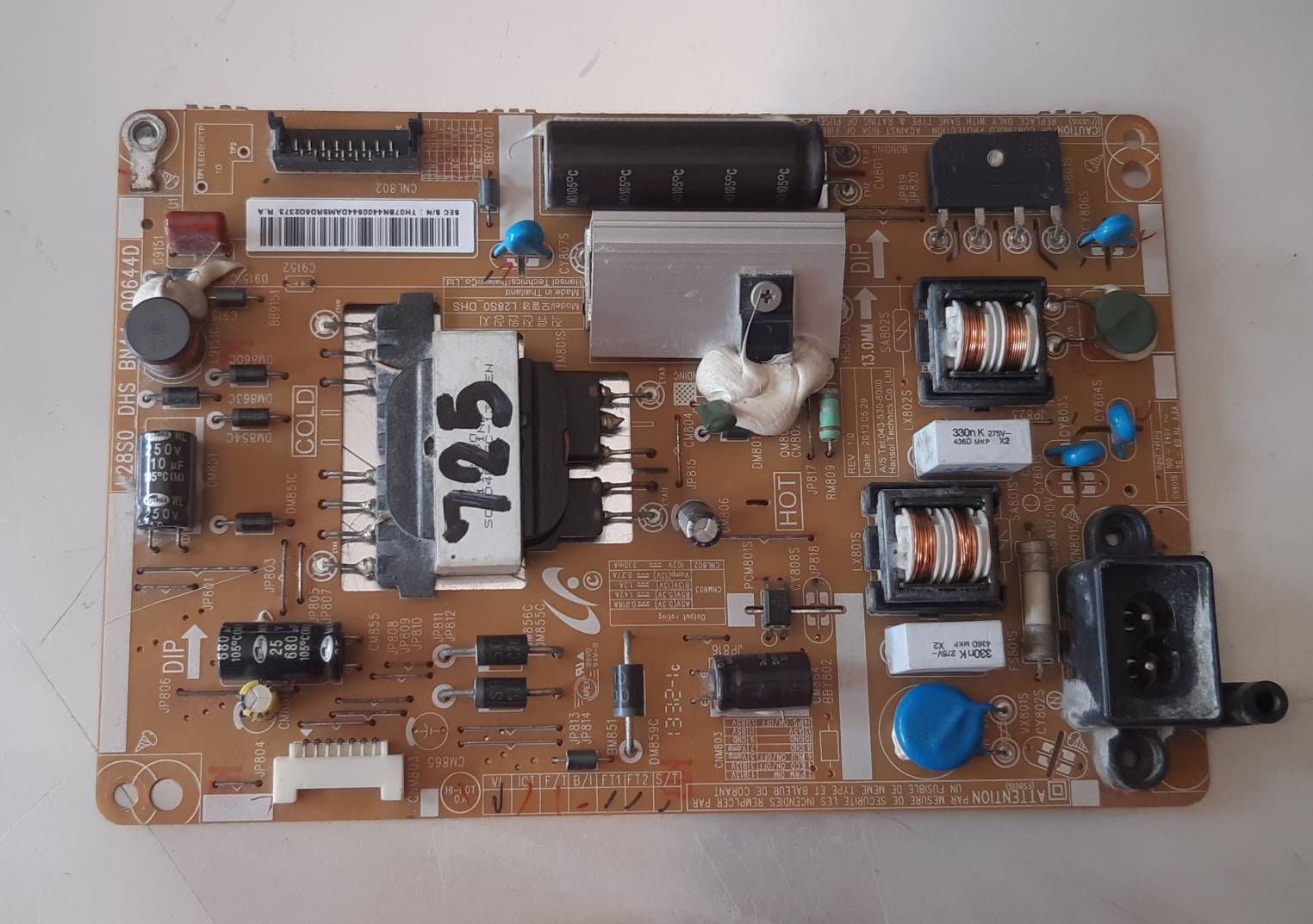 อันที่ 725 Samsung UA28F4000AR ซัฟฟลาย BN44-00644D ดีเทสแล้ว