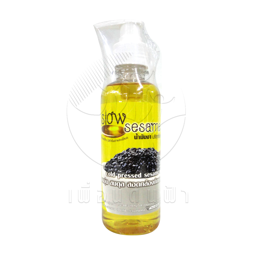 902 [สวนปานะ] น้ำมันงาบริสุทธิ์ สกัดเย็น 500ml.