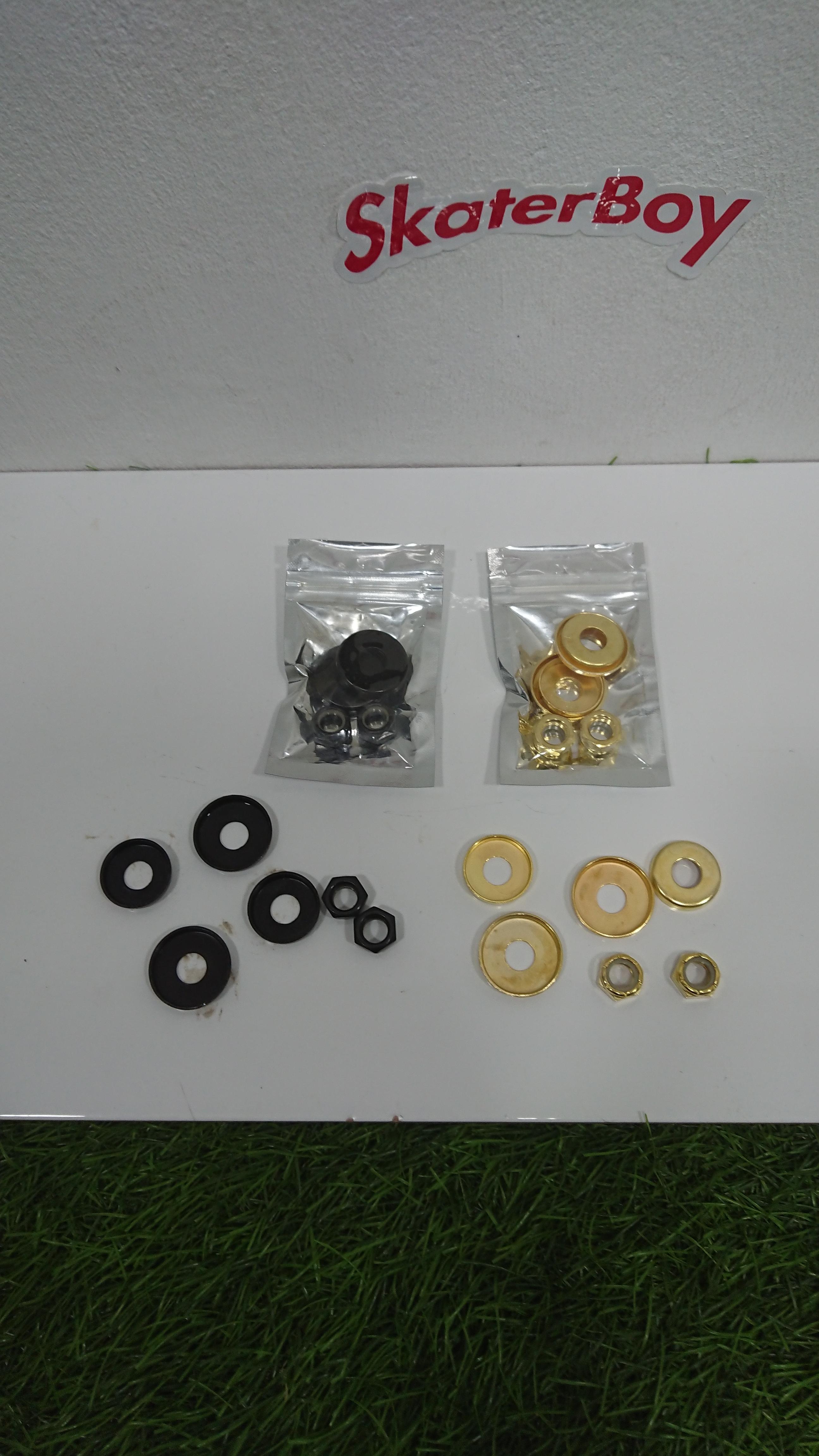 [0312] ชุด Kit ชามรองยางบูชชิ่ง 2สี 28mm 22mm bushing washer kingpin nut
