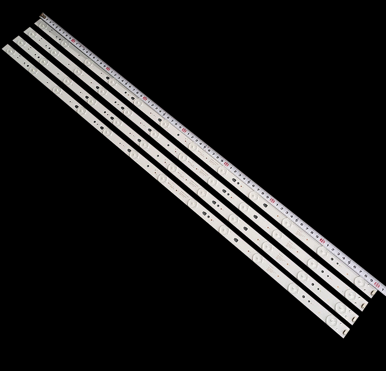 หลอดใหม่อันที่ 282 HAIER 40k5000TN 12ดวง4แถว LED40D12-03 TCL LE40D8810 แถบไฟ LED40D12-ZC14-04(A) LED40D12-03 4 12 ไฟอะลูมิเนียม