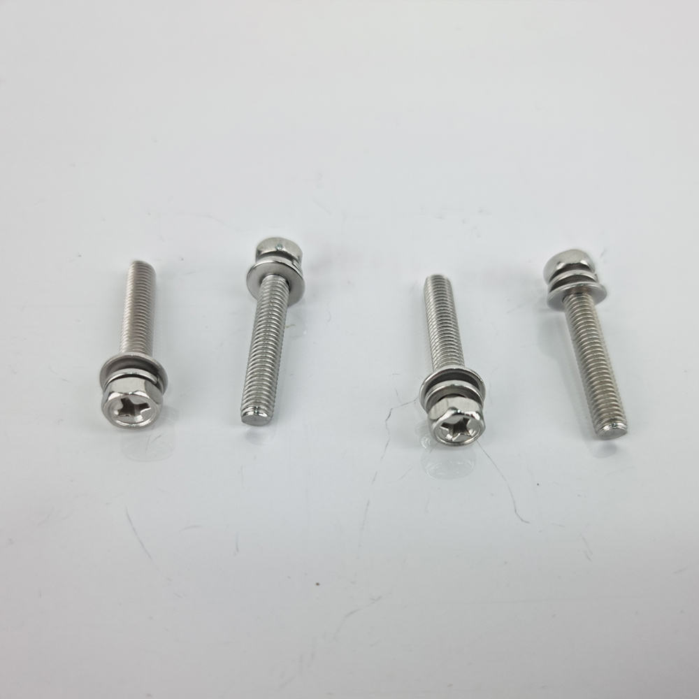 [0309] น็อตพร้อมแหวนกันคลาย ยึด Adapter surf truck ยาว 20-30mm stainless steel ไม่เป็นสนิม smoothstar, rare ant, geele