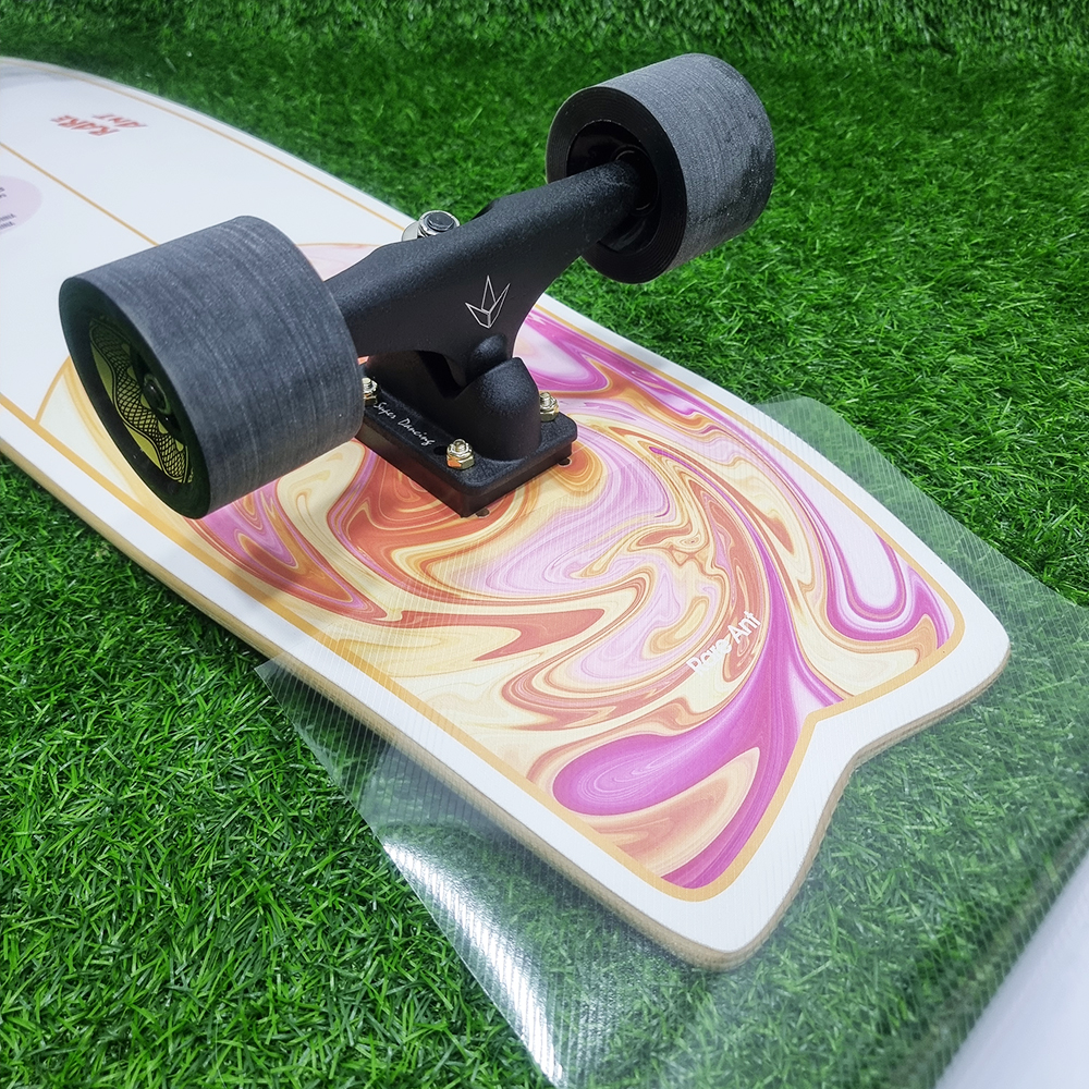 [0304] สติ๊กเกอร์ใสกันรอย ป้องกันล้อกัดลายบอร์ด ขนาด 85x24cm anti bite wheel