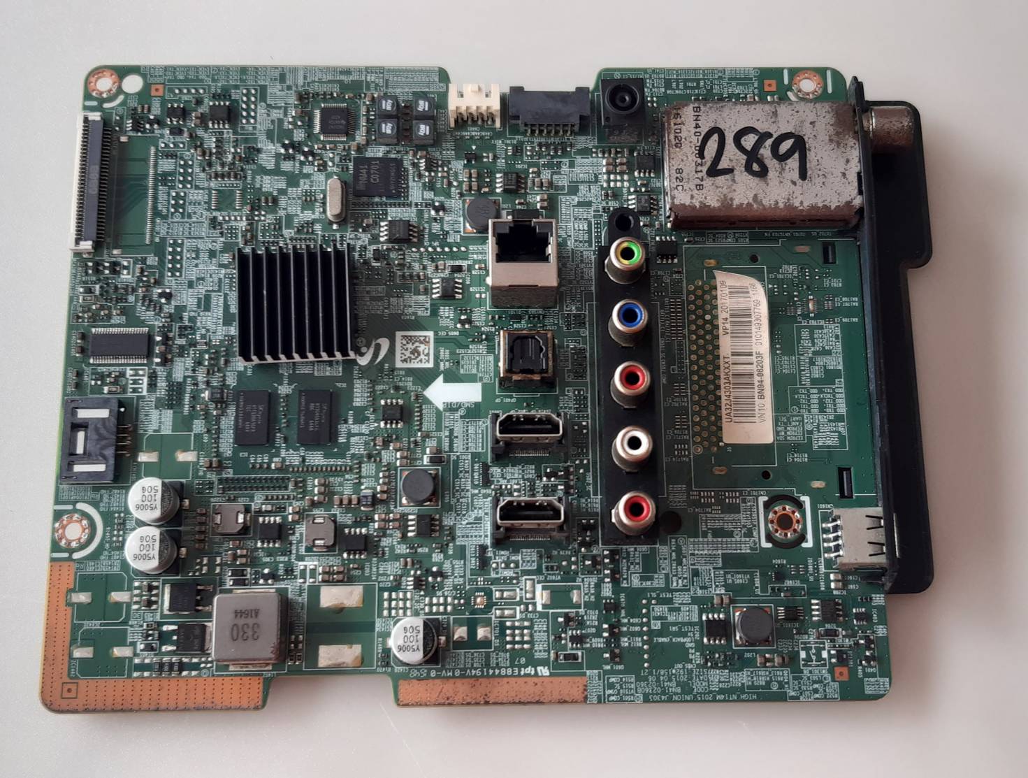 อันที่ 289 Samsung UA32J4303AK ซีสเตร็ม BN41-02360B BN94-08203F ดีเทสแล้ว